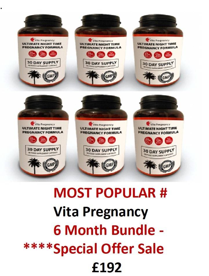 Ultimate Night Time Pregnancy Formula Vita Pregnancy Womens Fertility Supplement